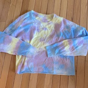 Tie dye sweater shirt